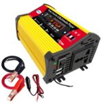 Inversor SOLIKE TECH 300W con reproductor multimedia Bluetooth MP3/FM, 12V to 110V