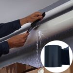 Cinta impermeabilizante Cocina Inodoro Cinta de tubería de agua de PVC, 5x150cm