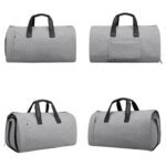 Bolsa de equipaje de almacenamiento de trajes Separación seca y húmeda Compartimento independiente para zapatos Bolsa de viaje de negocios - Imagen 4