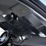 Coche Parabrisas delantero Protección solar Aislamiento térmico Sombrilla plegable, 140x75cm - Imagen 7