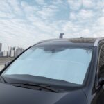 Coche Parabrisas delantero Protección solar Aislamiento térmico Sombrilla plegable, 140x75cm - Imagen 8