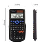 OSALO 240 Funciones Pantalla LCD Fuente de alimentación dual solar Calculadora de enseñanza enchufable - Imagen 4