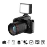 Cámara digital WIFI de alta definición de 64 millones de píxeles con visión nocturna de doble cámara 4K, Standard+Fill Light