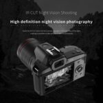 Cámara digital WIFI de alta definición de 64 millones de píxeles con visión nocturna de doble cámara 4K, Standard+Fill Light - Imagen 13
