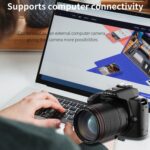 Cámara digital WIFI de alta definición de 64 millones de píxeles con visión nocturna de doble cámara 4K, Standard+Fill Light - Imagen 23
