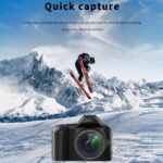 Cámara digital WIFI de alta definición de 64 millones de píxeles con visión nocturna de doble cámara 4K, Standard+Fill Light - Imagen 10