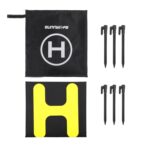 Sunnylife TJP10 110cm Hexagonal de doble cara plegable con puntas de tierra Drone delantal universal - Imagen 2