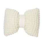 Tapicería de almohada de hojaldre transpirable y cómoda para asiento de automóvil, Lumbar Pillow Beige