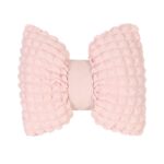 Tapicería de almohada de hojaldre transpirable y cómoda para asiento de automóvil, Lumbar Pillow Pink