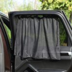 2 uds cortina de coche protección solar malla ventosa parasol