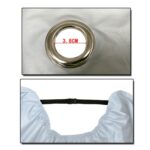 Cubiertas de lluvia para motocicleta 190T Cubiertas de prevención de polvo resistentes a los rayos UV para lluvia a prueba de polvo, XXL - Imagen 6