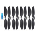 Para DJI Mavic Mini 4726F Wing Propeller Blade Drone Accesorios, 4pairs Silver Edge
