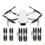 Para DJI Mavic Mini 4726F Wing Propeller Blade Drone Accesorios, 4pairs Silver Edge - Imagen 2
