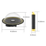 Carcasa impermeable TELESIN 30M para GoPro Hero11 Black / HERO10 Black / HERO9 Black - Imagen 2