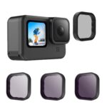 Para GoPro Hero11 Black / HERO10 Black / HERO9 Black Filtro de lente TELESIN, CPL - Imagen 2