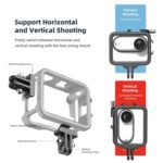 Para Insta360 GO 3 aMagisn Metal conejo jaula protección bisel accesorios - Imagen 4
