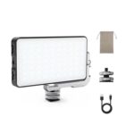 Pixel G3 Panel plano RGB Luz de relleno Cámara de fotografía portátil Mini lámpara de bolsillo de escritorio regulable