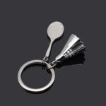 2 uds llavero de Metal de bádminton simulado Arena Club regalo - Imagen 4