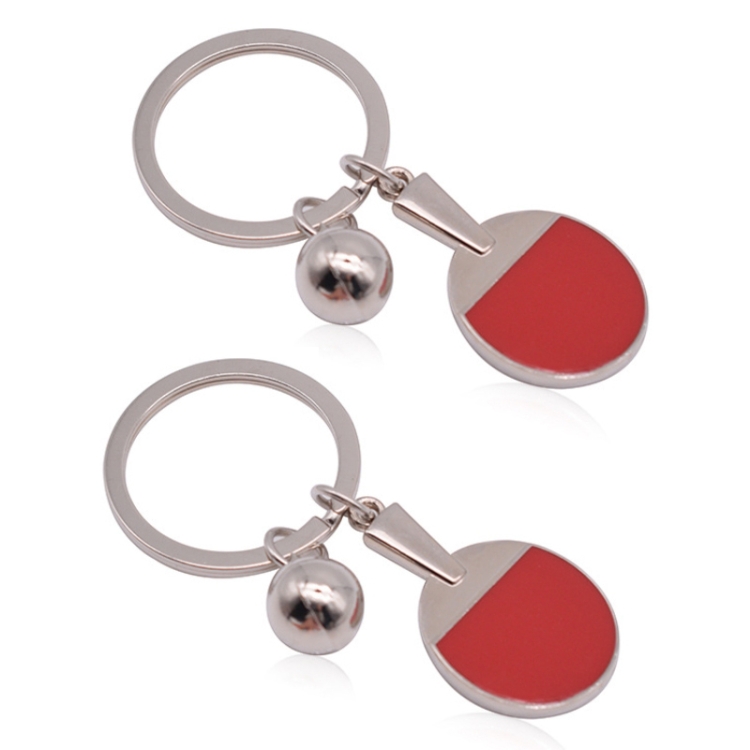 TBD0603881101A.jpg 2 uds llavero de Metal de tenis de mesa pequeño regalo - Imagen 1
