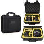 Para DJI Avata Storage Bag Estuche protector portátil, Compatible FPV Controller 2 Black - Imagen 3
