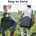 Para DJI Avata Storage Bag Estuche protector portátil, Compatible FPV Controller 2 Black - Imagen 8