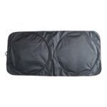 Parasol de doble círculo para coche, aislamiento térmico, protección solar, bloqueador solar, 150x80cm - Imagen 3
