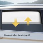 Cortinas de coche magnéticas recubiertas de vinilo opaco con aislamiento térmico, Titanium Silver Rear Row - Imagen 9