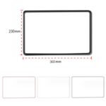 Para Tesla Model3/Y cubierta protectora de parachoques de pantalla marco de silicona, For Tesla Model3/Y Gray - Imagen 2