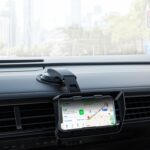 Soporte para teléfono móvil con ventosa para salpicadero de coche, soporte giratorio plegable para coche con visera solar, Joint Model - Imagen 2