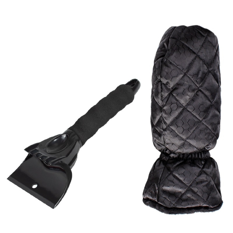 TBD0604014901.jpg Herramienta de limpieza descongeladora de pala quitanieves montada en vehículo, Black+Gloves - Imagen 1