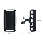 Soporte giratorio para teléfono móvil fijo antivibración para bicicleta y motocicleta con visera solar, Classic Model - Imagen 3