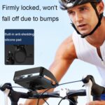 Soporte giratorio para teléfono móvil fijo antivibración para bicicleta y motocicleta con visera solar, Universal Model - Imagen 7