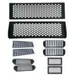 Cubierta protectora para salida de aire debajo del asiento del coche, filtro de entrada de aire acondicionado, For Tesla Model 3 Horizontal Bar - Imagen 2