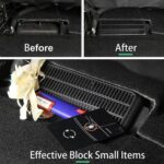 Cubierta protectora para salida de aire debajo del asiento del coche, filtro de entrada de aire acondicionado, For Tesla Model 3 Buckle Model - Imagen 4