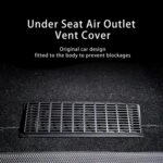 Cubierta protectora para salida de aire debajo del asiento del coche, filtro de entrada de aire acondicionado, For Tesla Model 3 Buckle Model - Imagen 5