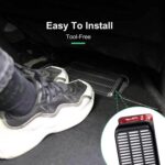 Cubierta protectora para salida de aire debajo del asiento del coche, filtro de entrada de aire acondicionado, For Tesla Model 3 Buckle Model - Imagen 6