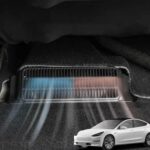 Cubierta protectora para salida de aire debajo del asiento del coche, filtro de entrada de aire acondicionado, For Tesla Model 3 Buckle Model - Imagen 7