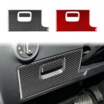 Juego de 2 pegatinas para el panel de almacenamiento del panel principal del conductor con volante a la izquierda para Volkswagen Sagitar 2019-2023 - Imagen 2