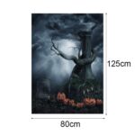 Fondo de fotografía para fiesta navideña, decoración de Halloween, tela colgante, 1,25x0,8m, WS-207 - Imagen 3