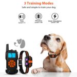 Dispositivo de entrenamiento para perros con Control remoto electrónico, Collar de choque para entrenamiento de mascotas, For-One-Dog - Imagen 2
