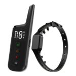 Columna de descarga eléctrica envolvente para mascotas, potente Collar de entrenamiento electrónico, Receiver + Remote