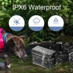 Dispositivo de entrenamiento de perros con Control remoto, Collar impermeable de entrenamiento de descarga eléctrica inteligente para mascotas, 1000m, Only Receiver - Imagen 5