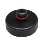 Para Tesla Model Y / 3 Jack Alfombrilla de goma absorbente de golpes para debajo de la carrocería, 4 pcs /Pack+Storage Bag, Single Pad - Imagen 2