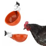 Bebedero automático para pollos, tazas, alimentador de agua para pollos, Color aleatorio
