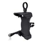 Soporte para teléfono móvil a prueba de lluvia para sombrilla de motocicleta, Charging Handlebar Holder 5V-2A