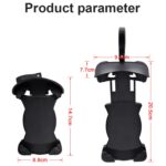 Soporte para teléfono móvil a prueba de lluvia para sombrilla de motocicleta, Mirror Holder No Charge - Imagen 2