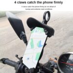 Soporte para teléfono móvil a prueba de lluvia para sombrilla de motocicleta, Charging Handlebar Holder 5V-3.1A - Imagen 12