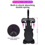 Soporte para teléfono móvil a prueba de lluvia para sombrilla de motocicleta, Charging Handlebar Holder 5V-2A - Imagen 3