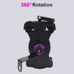 Soporte para teléfono móvil a prueba de lluvia para sombrilla de motocicleta, Charging Handlebar Holder 5V-2A - Imagen 10