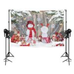 150 x 200 cm Piel de melocotón Fotografía de Navidad Fondo Tela Decoración de la sala de fiestas, 12